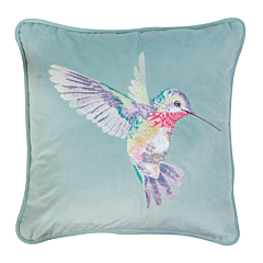 Wrendale Cushion Hummingbird Embroidered